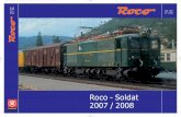 Josep Miquel Roco - Soldat 2007 / 2008 · Locomotora diésel-eléctrica de RENFE 319.220-0 color Estrella y aire acondicionado. Locomotora diésel-eléctrica de RENFE 319.219-2 color