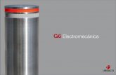 G6 Electromecánica - urbaco.com · G6 Electromecánica Gestionada por un controlador de accesos, con una orden mediante un mando a distancia, tarjeta de proximidad, teclado de códigos,