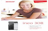 Catálogo ineo 308 Datasheet - develop-espana.es · Todos los datos técnicos corresponden a las características disponibles en el momento de la impresión. Konica Minolta se reserva