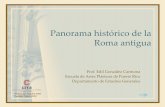 Panorama histórico de la Roma antigua - CITA | Misióncita.eap.edu/moodle/pluginfile.php/924/mod_resource/content/0/... · Los etruscos derivaron su alfabeto del griego y los romanos