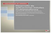 Desarrollo de aplicaciones móviles multiplataformacp.isi.uson.mx/practicas_docs/208209588-reporte.pdf · Desarrollo de aplicaciones móviles multiplataforma Ingeniería es sistemas