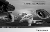 EDICIÓN MÉXICO LIBRO DE PRECIOS - Radial Llantas€¦ · LIBRO DE PRECIOS MICHELIN ... excelente flotación, estabilidad lateral y tracción para camiones articulados. •Huella