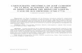 CARTOGRAFÍA HISTÓRICA DE JOSÉ CORNIDE EN … · antigua y el general del reino, encuadernados en el segundo tomo del Atlas de España de la Real Academia de la Historia, se exhibieron