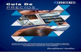 Guía De - eurofilmati.comeurofilmati.com/assets/images/Guia_Precios_Eurofilmati_Studios.pdf · Guión 2 Días de Grabación 1 minuto cuarenta segundos Grabación en 4k Equipo de