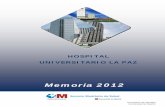 PLANTILLA DE CONTENIDOS PARA LA MEMORIA … · una alianza con el Hospital Puerta de Hierro-Majadahonda para desarrollar ... detallados en la parte final de esta memoria. ... por