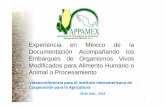 Experiencia en México de la Documentación …igtcglobal.org/fileadmin/user_upload/Presentacion_IGTC_y_APPAMEX... · Fluvial en Barcazas 99. 10 Carga en tolvas de ferrocarril - ...