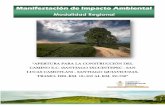 Manifestación de Impacto Ambiental - SINATsinat.semarnat.gob.mx/dgiraDocs/documentos/oax/estudios/2011/20OA... · mantenimiento u operación de maquinaria y almacenamiento de insumos