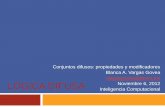 Presentación de PowerPoint - blancavg.comblancavg.com/tc3023ic/ic22.pdf · Ejemplo de función de membresía usando modificadores . ... Definir las variables lingüísticas de salida
