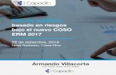Armando Villacorta - capacita.cocapacita.co/sem_2018/pdf/...basado_riesgos_bajo_nuevo_COSO_ER… · Plan de auditoria basado en riesgos bajo el nuevo COSO ERM 2017 ... Metodología