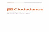 Programa arrecife acabado - Ciudadanos | Canariascanarias.ciudadanos-cs.org/wp-content/uploads/sites/76/2015/09/... · • Administraciones de todos y para todos. Cs quiere hacer