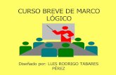 CURSO BREVE DE MARCO LÓGICO - Facilitador de … · El Sistema de Marco Lógico es actualmente ... •Porque da elementos para estructurar el proceso de planificación y ... Matriz