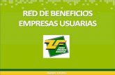 RED DE BENEFICIOS EMPRESAS USUARIASzonanet.zonafrancabogota.com/www/resources/presentacion... · Necesidades priorizadas por una muestra de 126 empresas usuarias encuestadas: ...