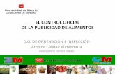 EL CONTROL OFICIAL DE LA PUBLICIDAD DE …€¦ · Documentación Diagnóstico de situación Primeras actividades sobre Alimentos Funcionales y Publicidad engañosa ALIMENTOS FUNCIONALES.