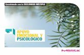 APOYO EMOCIONAL Y PSICOLÓGICO - Conviviendo con la ...guiaesclerosismultiple.es/Apoyo emocional y psicologico.pdf · Conviviendo con la ESCLEROSIS MÚLTIPLE APOYO EMOCIONAL Y ...