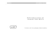 Introducción al AutoCAD R14 · 2013-10-21 · 4 • Introducción al AutoCAD R14 Universidad de Navarra ... básica (como unidades de pies y pulgadas II, decimales, pies y pulgadas