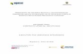 Sistema Interconectado Nacional en Colombia” - UPME · Evento: Salida de Hidroituango 1 unidad 300 MW ... resultados del estudio, la cual se pone a consideración de la CREG como