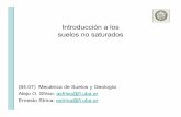 Introducción a los suelos no saturadosmaterias.fi.uba.ar/6408/207 Introduccion suelos no saturados.pdf · • La curvatura es proporcional a ... Medición experimental de la succión