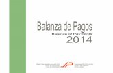Balanza de pago 2014 - gis.jp.pr.govgis.jp.pr.gov/Externo_Econ/Balanzas de pagos/Balanza de Pagos 201… · Junta de Planiﬁ cación Planning Board Balanza de Pagos 2014 Balance