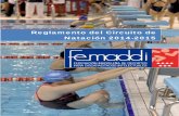 Reglamento de Natación 2014 - femaddi.org · Nota: Se podrán incluir nadadores del nivel de adaptada dentro del nivel de competición siempre que el club lo precise para completar