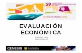 evaluación económica adaptación y analisis de … · Marin 17:00-18:00 Discusión y conclusiones. Evaluación económica: Adaptación de evaluaciones económicas a nuestroeconómicas