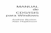 MANUAL de CDS/ISIS - modelo.bvsalud.orgmodelo.bvsalud.org/download/winisis/winisis-manual-es.pdf · 2.7.5 Botones de Radio 2.7.6 Cuadro de Control de Número ... 2.8.4 Opción Programas.