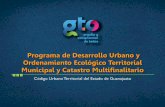 Programa de Desarrollo Urbano y Ordenamiento …seieg.iplaneg.net/seieg/doc/Codigo_territorial_y_catastro_multifin... · La planeación territorial forma parte del Sistema Estatal