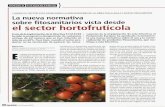 CUANDO EL SECTOR ESTÁ ASIMILANDO LA IMPLANTACIÓN DE … · 2011-05-05 · euros de exportación de frutas y hortali-zas frescas en 2008. ... La oferta española de frutas y hortalizas