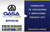 Presentación de PowerPoint - oasa.com.mxoasa.com.mx/cursos_pdf/CURSO-GTAW-OASA-HERMOSILLO.pdf · Electrodos de Tungsteno con 2% de torio, transporta aproximadamente 20% más de corriente