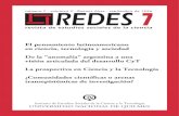 REDES - unq.edu.ar · Cesar Lorenzano y Pablo Lorenzano 217 Comentarios bibliográficos 237 índice ...