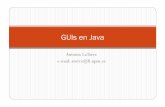 GUIs en Java - laurel.datsi.fi.upm.eslaurel.datsi.fi.upm.es/_media/docencia/cursos/java/guis_en_java-1...Índice Introducción Programando con Swing Introducción y Jerarquía de Swing
