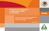 Programa de Autogestión en Seguridad y Salud en el …bibliotecavirtual.stps.gob.mx:8101/Doctos/Guia_ECNSST.pdf · polÍtica pÚblica de seguridad y salud en el trabajo 2007-2012