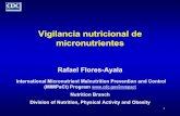 Vigilancia nutricional de micronutrientes · confiables de la situación nutricional, ni de los programas nacionales en ejecución . Objetivos primarios del SIVESNU Vigilar • Desnutrición