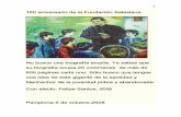 150 aniversario de la Fundación Salesiana - Autores … · Don Bosco publicó un folleto bilingüe, donde ... Su fiesta se fija el 31 de enero. Centenares y centenares de escuelas