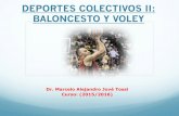 DEPORTES COLECTIVOS II: BALONCESTO Y VOLEY · INTRODUCCIÓN: El momento histórico del baloncesto es una justificación de peso para aportar dentro de esta asignatura las claves necesarias