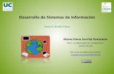 Desarrollo de Sistemas de Información - ocw.unican.es · Tema 4. Diseño Físico Desarrollo de Sistemas de Información Marta Elena Zorrilla Pantaleón DPTO. DE MATEMÁTICAS, ESTADÍSTICA
