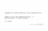 ÁMBITO CIENTÍFICO-MATEMÁTICO: ÁREAS DE …iesricardobernardo.es/.../2016/01/Programacion_Ambito_2016-17.pdf · esta asignatura tenga una temporalización de su estructura con