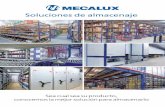 Soluciones de almacenaje - cuposon.com.mxcuposon.com.mx/mecalux/flayer1/mecalux.pdf · Mecalux utiliza los . programas de cálculo e implantación de bodegas más avanzados del mercado.