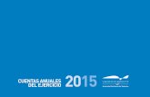 CUENTAS ANUALES DEL EJERCICIO - … · Las notas 1 a 26 de la Memoria adjunta forman parte integrante de las Cuentas Anuales del Ejercicio 2015 Balances al 31 de diciembre de 2015