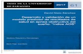 Desarrollo y validación de un modelo predictor de ...zaguan.unizar.es/record/61683/files/TESIS-2017-061.pdf · 2017 61 David Nieto Sánchez Desarrollo y validación de un modelo