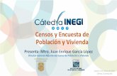 Censos y Encuesta de Población y Vivienda - ugto.mx · Director General Adjunto del Censo de Población y Vivienda Jueves 2 de marzo de 2017 Celaya, Guanajuato. Censos y conteos