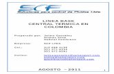 LINEA BASE CENTRAL TERMICA EN COLOMBIA - Soluciones para control de … · Agosto de 2011 Línea Base Central Térmica en Colombia Para calcular el flujo en cada quemador multiplicamos