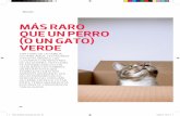 Mascotas - revista.consumer.esrevista.consumer.es/web/ca/20180601/pdf/mascotas.pdf · de cartón proporciona un escondite genial al gato durante el juego y le sirve de refugio para