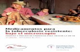 Medicamentos para la tuberculosis resistente: bajo el ... · Los primeros programas de tratamiento de la tuberculosis multirresistente a los medicamentos (MDR-TB en inglés) de MSF
