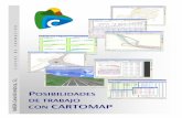 Posibilidades de trabajo con CARTOMAP revisi n SEP 09 · escoger entre 5 tipos de ventana: Vista 2D , Perfil longitudinal, Perfiles transversales, Vista 3D y Plano en papel; este