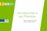 Introducción a las Finanzas - api.eoi.esapi.eoi.es/api_v1_dev.php/fedora/asset/eoi:78107/componente78105.pdf · PLAN FINANCIERO o ESTUDIO de VIABILIDAD ... EXISTENCIAS Presupuesto