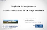Displasia Broncopulmonar Nuevos horizontes de un … 2014/1. DBP.pdf · Hot Topics 2014 - 2015 Resultados a los 2 años: • 8 pacientes permanecen con vida. 1 falleció a los 6 meses