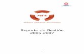 Reporte de Gestión 2005-2007 - CONGOPE · 2018-07-25 · Asesoramiento empresarial ... Desarrollo Económico y Crédito para MIPYMES ... Dirección Ejecutiva, Administrativo-Financiero,