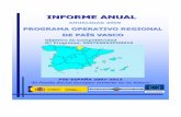 PROGRAMA OPERATIVO REGIONAL DE PAÍS VASCO · 2009 INFORME ANUAL DE EJECUCION Fecha de aprobación del informe anual por parte del Comité de seguimiento: ... 9 - Campañas de comunicación,