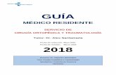 GUIA COT revisada marzo 2018 - csi.cat · • Orientaciones actuales del tratamiento multidisciplinario de los tumores óseos • Tumores de partes blandas ... columna cervical