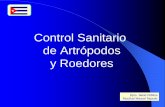 Control Sanitario de Artrópodos y Roedoresuvsfajardo.sld.cu/.../files/5_artropodos_y_roedores.pdf · ARTRÓPODOS Y ROEDORES. Clasificación de los Vectores. Biológicos • Ciclo